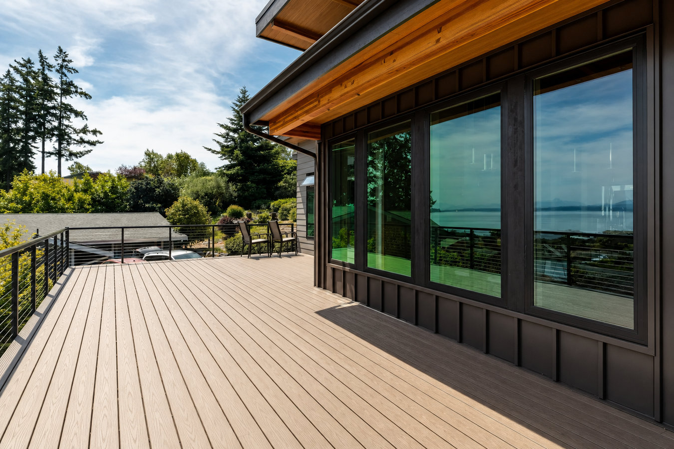 Custom deck design and build